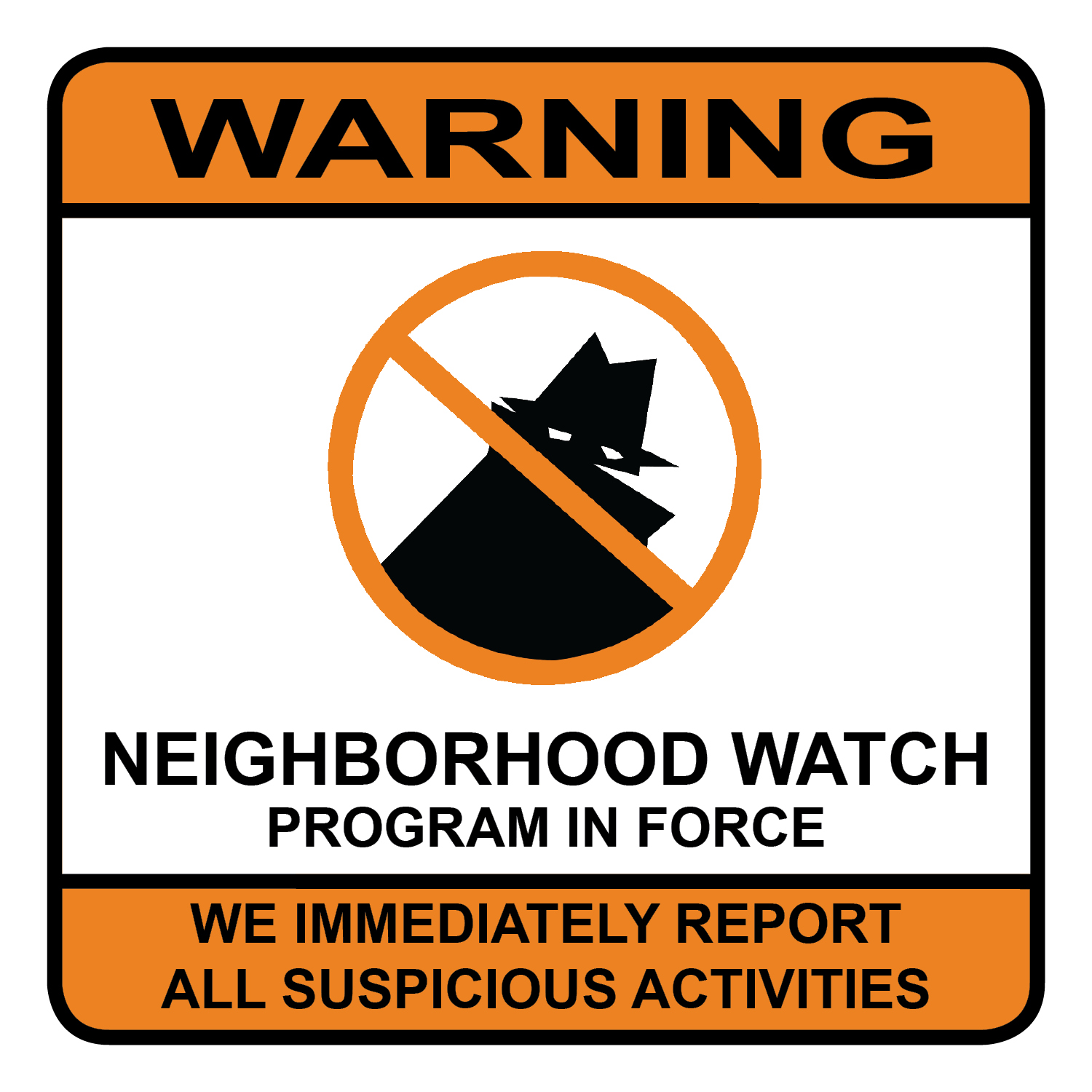 Neighborhood Watch Meeting 4/21